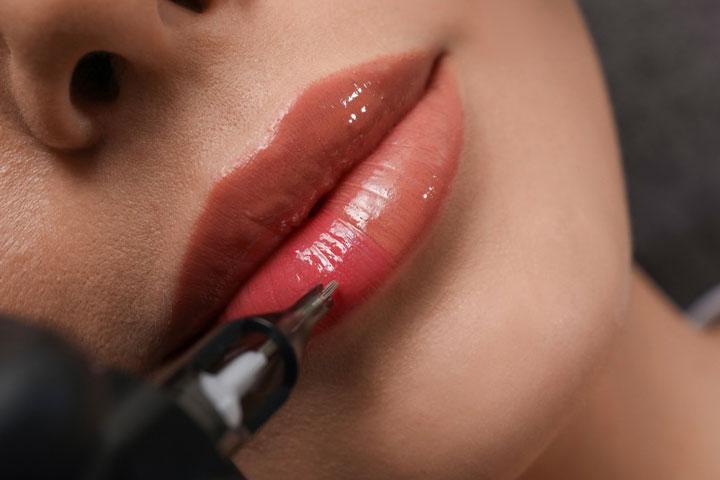 Tetovanie pier <br>Permanentný make-up